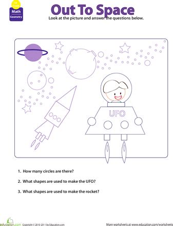 1st Grade Space Math Worksheets – Kidsworksheetfun