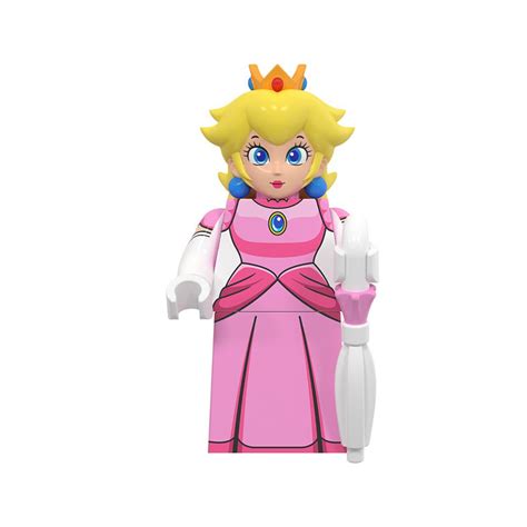 Princess Peach Minifigures Compatible Lego The Super Mario Bros Movie ...