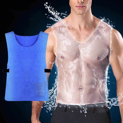 Summer Cooling Vest Air Conditioning Clothing Heat Relief Physical ...