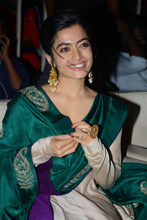 Rashmika Mandanna at Bheeshma Movie Thanks Meet Photos