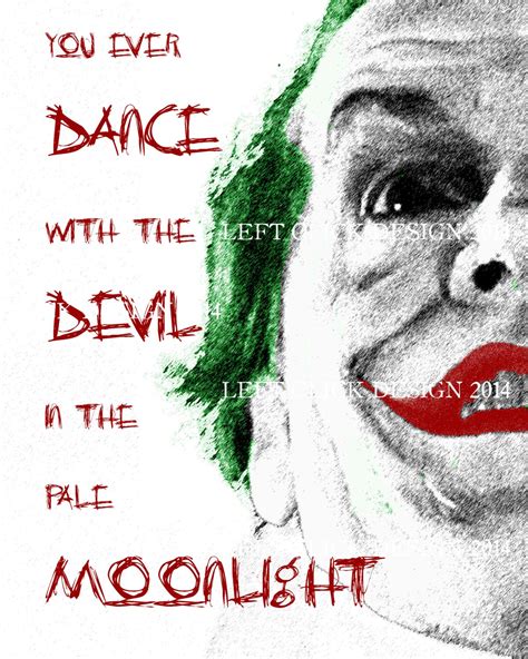 Printable Quotes Jack Nicholson Joker by LeftClickDesign on Etsy