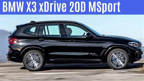 BMW X3 xDrive 20D MSport: info e dettagli - YouTube