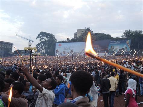 Meskel: Hugely popular Ethiopian feast of finding of the True Cross : r ...