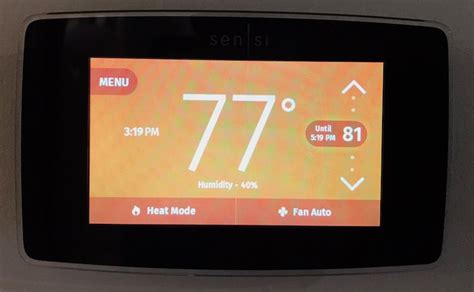 Review: Emerson's $200 Sensi Touch HomeKit Thermostat Offers a Large ...