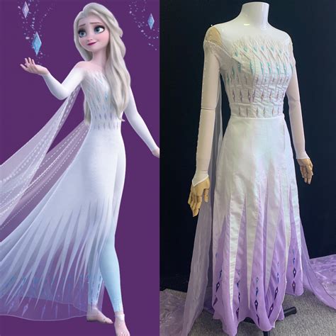 J908 Frozen2 Elsa dress costume show yourself five spirit · angel-secret · Online Store Powered ...