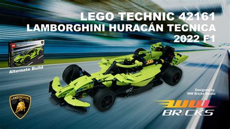 2022 F1 – LEGO Technic 42161 Lamborghini Huracán Tecnica Alternative build