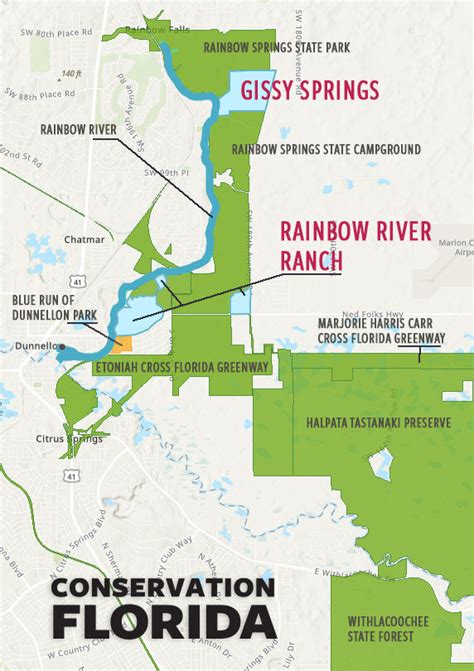 Gissy Springs and Rainbow River Ranch added to growing list of Conservation Florida land ...