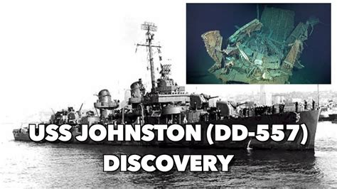 USS Johnston (DD-557) Discovery - Latest Footage - YouTube