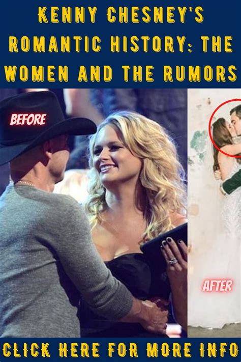 Kenny Chesney’s romantic history: the women and the rumors | Kenny ...