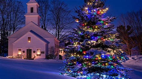 6 Churches in Winter, christmas church HD wallpaper | Pxfuel