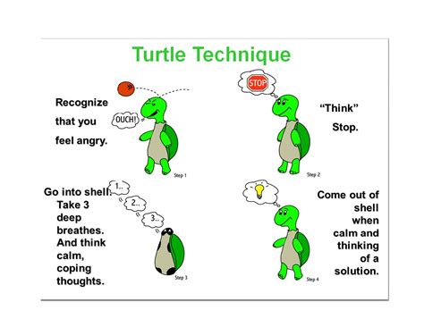 Tucker the Turtle Takes Time to Tuck and Think Book & Turtle Technique ...