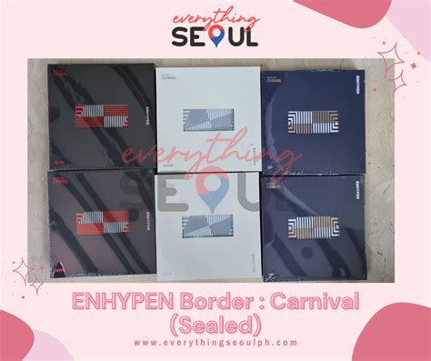 ENHYPEN Border : Carnival – Everything Seoul PH