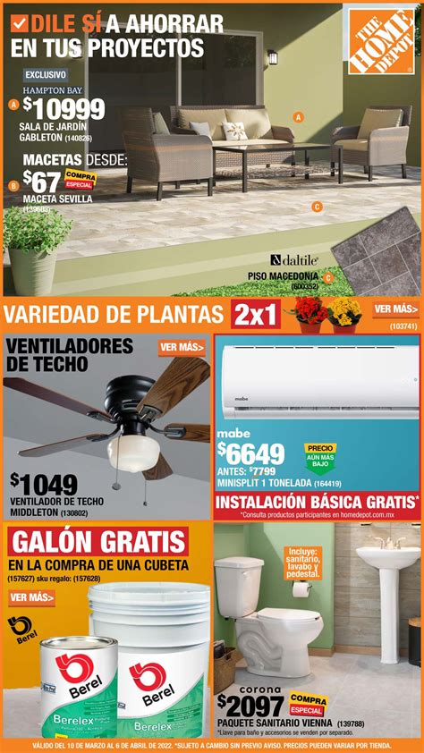 The Home Depot Oferta actual 10.03 - 06.04.2022