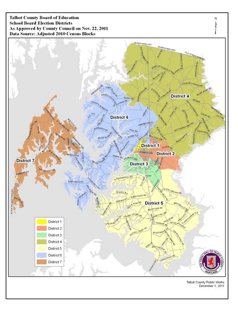 Election Districts Map - Talbot County, MD