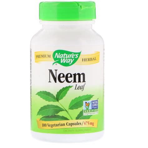 Nature's Way Neem Leaves 100 Capsules