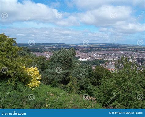 View from a Hilltop stock photo. Image of outing, 19th - 55441674