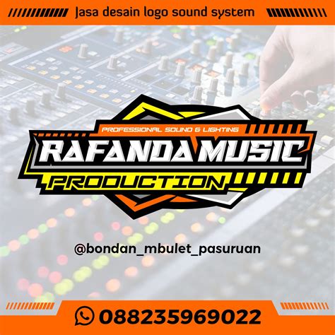 Desain Nama Logo Sound System Png Vector | Desain logo, Inspirasi ...