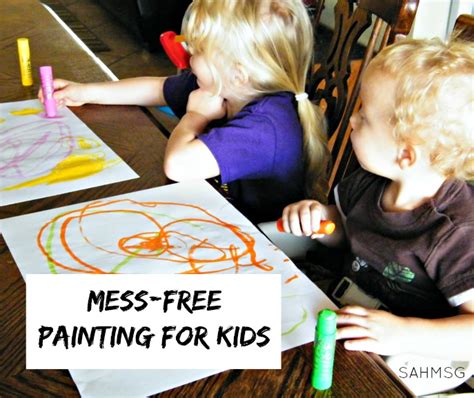 Mess-Free Painting for Kids » The Stay-at-Home-Mom Survival Guide