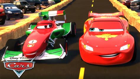 Top 84+ imagen lightning mcqueen vs francesco bernoulli race - abzlocal fi