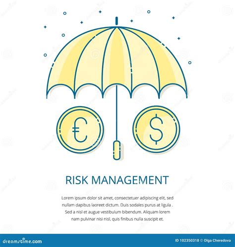 Risk management logo stock vector. Illustration of euro - 102350318