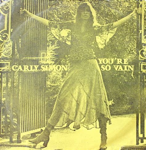 Carly Simon – You're So Vain (1973, PRC Pressing, Vinyl) - Discogs