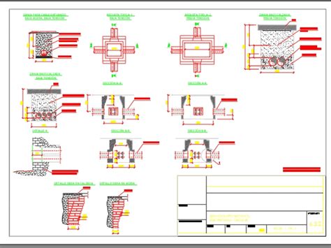 Electrical junction boxes-- details in AutoCAD | CAD (483.64 KB) | Bibliocad