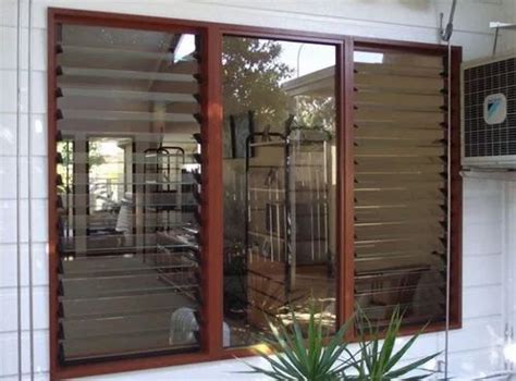 Jindal Automatic Vertical Aluminum Louver Windows at best price in Chennai