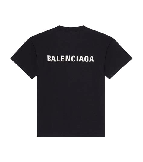 Womens Balenciaga black Logo T-Shirt | Harrods UK