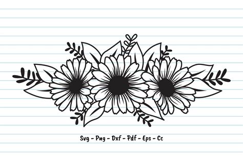 Daisy Flower Svg Graphic by Dakhashop · Creative Fabrica