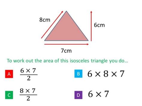 Area of a Triangle - The Answers Revealed! - Mr Barton Maths Blog