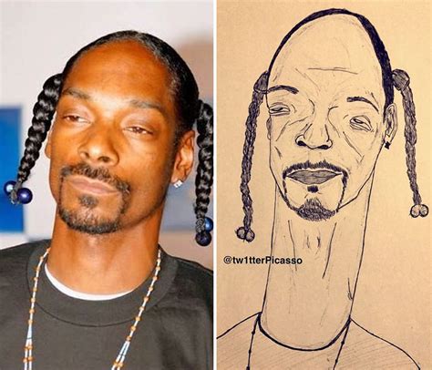 30+ Hilariously ‘Accurate’ Celebrity Portraits By Tw1tter Picasso Are ...