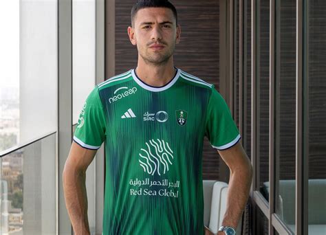 Al-Ahli Saudi 2023-24 Adidas Home and Away Kits - Football Shirt ...