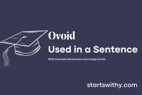 OVOID in a Sentence Examples: 21 Ways to Use Ovoid