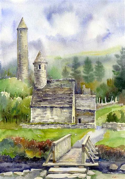 Pin by Ludmila Korol Modern Art on Watercolours of Irish Countryside | Irish countryside ...