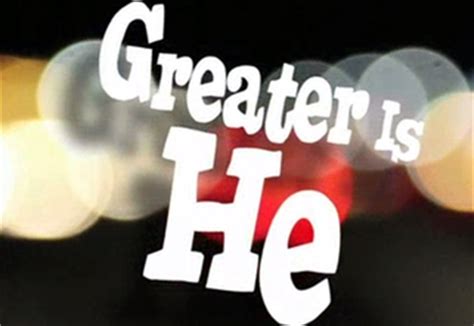 Free Kids Song Package: "Greater is He"