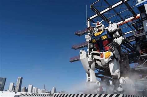 Great Gundam news! Japan’s life-size moving giant robot statue won’t close down this year after ...