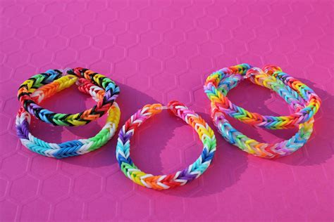 Rainbow Loom Bracelets | Rainbow loom, Rainbow loom bracelets, Rainbow loom bands