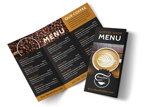 Coffee Shop Brochure Template | MyCreativeShop