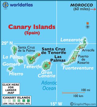 Canary Islands Facts on Largest Cities, Populations, Symbols - Worldatlas.com