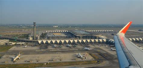 Bangkok Suvarnabhumi Airport BKK Editorial Stock Photo - Image of ...