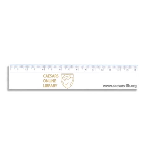 15cm Recycled Plastic Ruler | Branded Promotional Product | Systematic