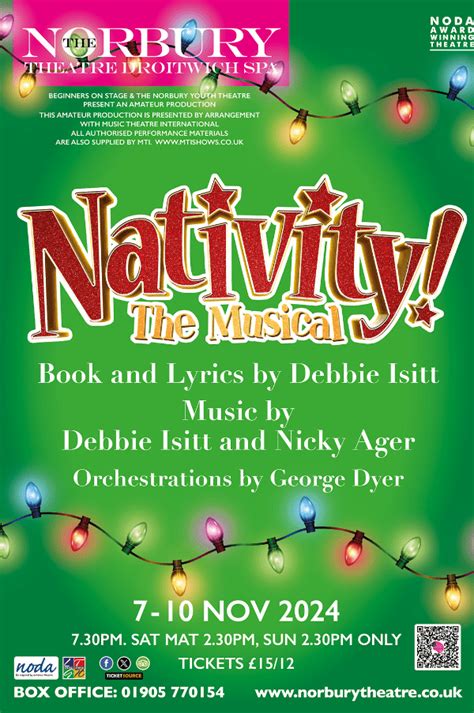 Nativity! The Musical - presented by Norbury Youth Theatre & Beginners ...