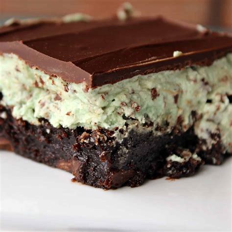 {Get a Fork} Oooey, Gooey, Mint Chocolate Chip Brownies - Rachel Cooks®