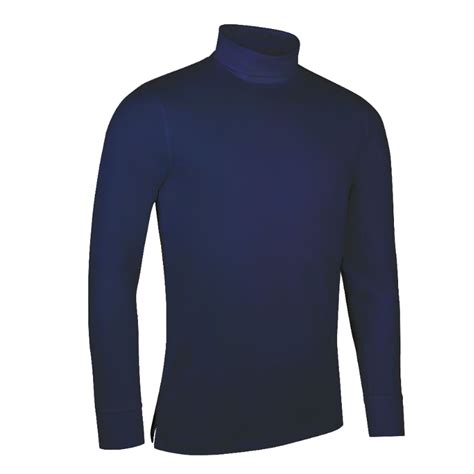 Glenmuir Men's Lewis Roll Neck Long Sleeve Golf Top MSC6100