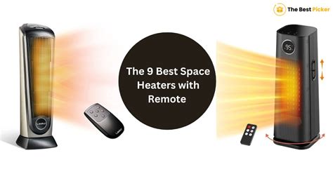 The 9 Best Space Heaters with Remote to Purchase in 2024