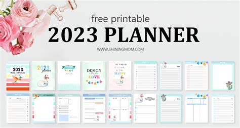 Planner 2023 PDF: 50 Printables To Design a Life You Love!