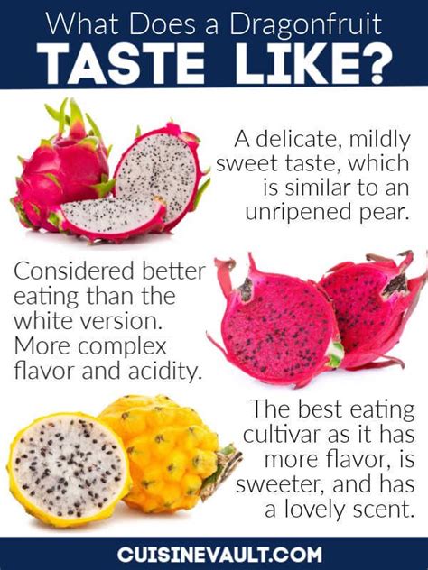 What do dragonfruit taste like – Artofit