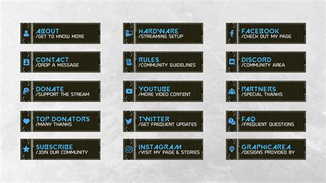 Valorant - Twitch Panels | Graphicarea.net