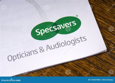 Specsavers Company Logo editorial stock photo. Image of highstreet ...