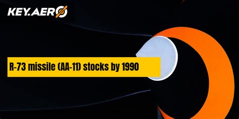 R-73 missile (AA-11) stocks by 1990 | Key Aero